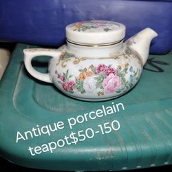 Antique Porcelain Tea Pot