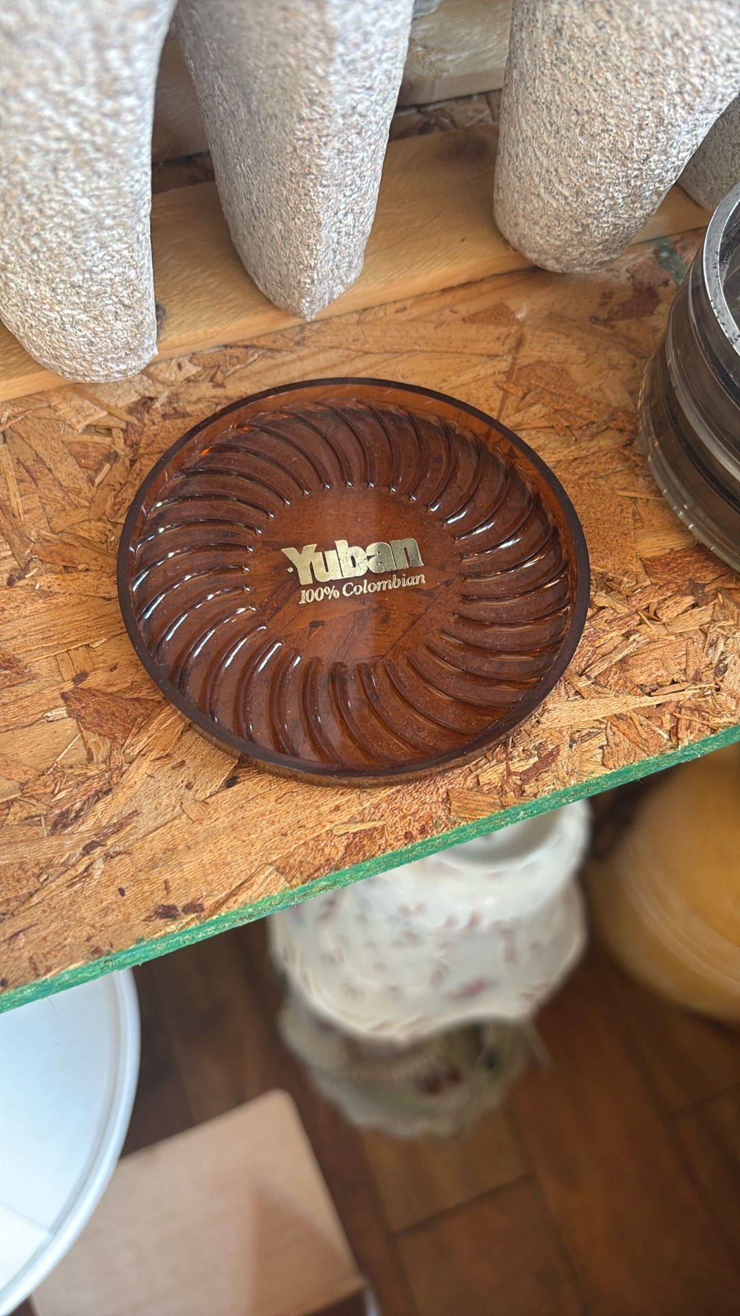 VINTAGE YUBAN COFFEE COASTERS