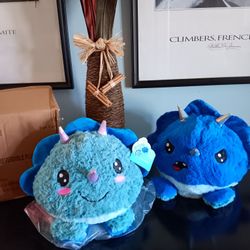 Donnie Reversible Plush Dino