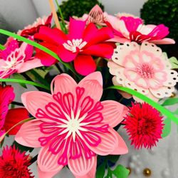 Forever Paper Flower Bouquet For Valentines