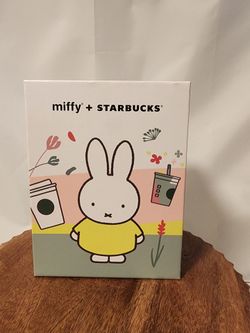 Starbucks x Miffy Ceramic Mug with 3D Miffy Lid,  New in Original Box