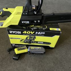 Ryobi Chinsaw 40v 