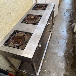 3 Burners Propane Stove