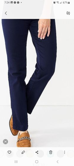 Womens Croft & Barrow Effortless Pull On Stetch Pants