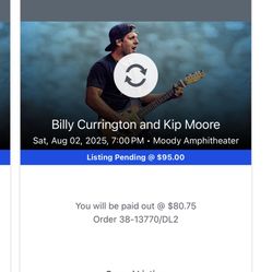 Kip Moore Billy Currington Austin Texas Moody Center 