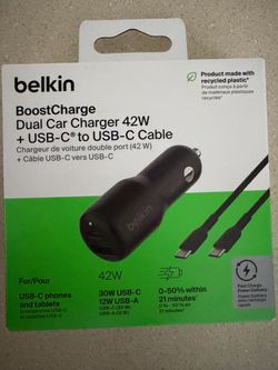 Apple charger - Belkin car