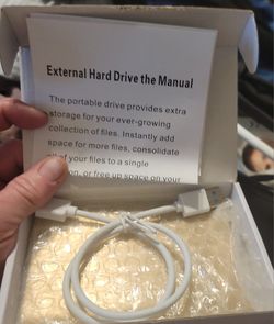 PORTABLE HARD DRIVE USB 3.0 5Gbps