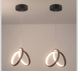 Modern Island Pendant Lighting, with Remote Dimmable and Samrt Lamp APP, Adjustable Hanging Black Ceiling Lamp Fixtures, for Kitchen Island, Dining Ro