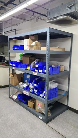 Uline Heavy Duty Steel Shelving 72x36x72