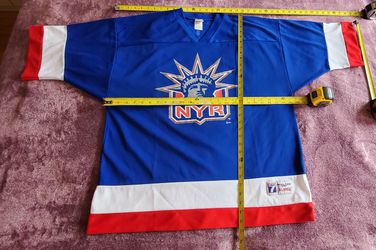 VINTAGE New York Rangers 1990s Wayne Gretzky Starter Brand NHL Hockey Jersey