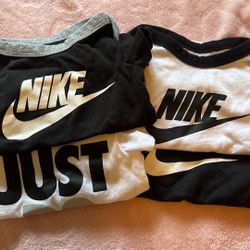 4 Newborn Nike Onesies