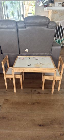 IKEA Kids Table and 2 Chairs Set