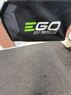 EGO (contact info removed)001 Grass Catcher Bag only for LM2200SP, LM2230SP and LM2240SP 22" Lawn Mowers. Used in  great condition.