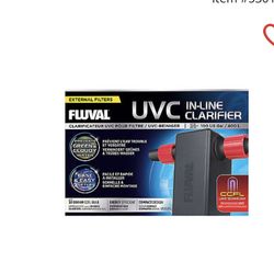 NEW Fluval® UVC In-Line Clarifier / Filter  ** Retails For $110 An Absolute Steal @$75!!**