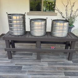 Keg Ice Cookers/planters