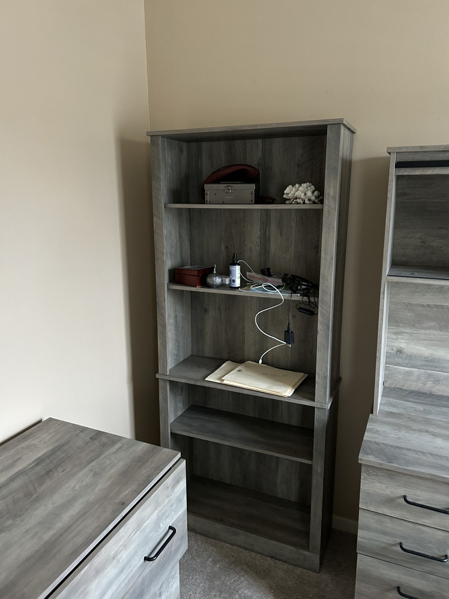 Full Office set - Including File Cabinets And book Shelf