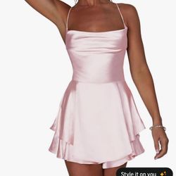 Backless Short Romper