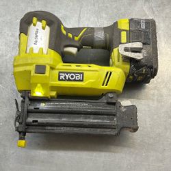 Ryobi P320VN 18GA Nail Gun W/ Battery