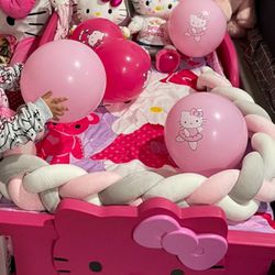 Hello Kitty Toddler Bed 