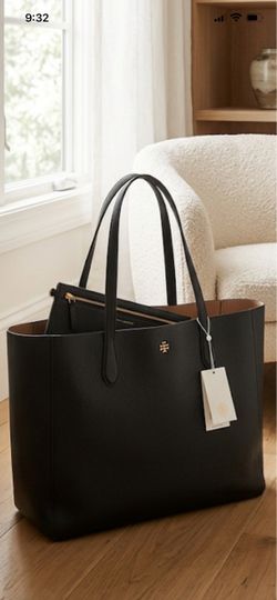 Tory burch blake center zip tote