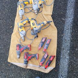Dewalt Hammer Drill 40$Milwaukee 40$& Rotaries $,30.