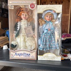 Vintage Porcelain Dolls