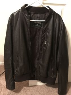 Express leather jacket