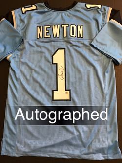 Cam Newton AUTOGRAPHED Jersey w/COA