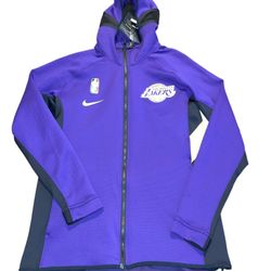 LA Lakers Showtime Mens M Purple Sweatshirt NWT 
