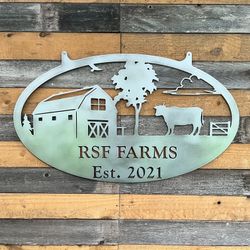 Custom Farm/address Signs 