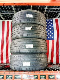 ✅ 4 Used Tires  P235/50R19 HANKOOK VENTUS S1 NOBLE 235/50R19 ALL SEASON TOURING 235 50 19