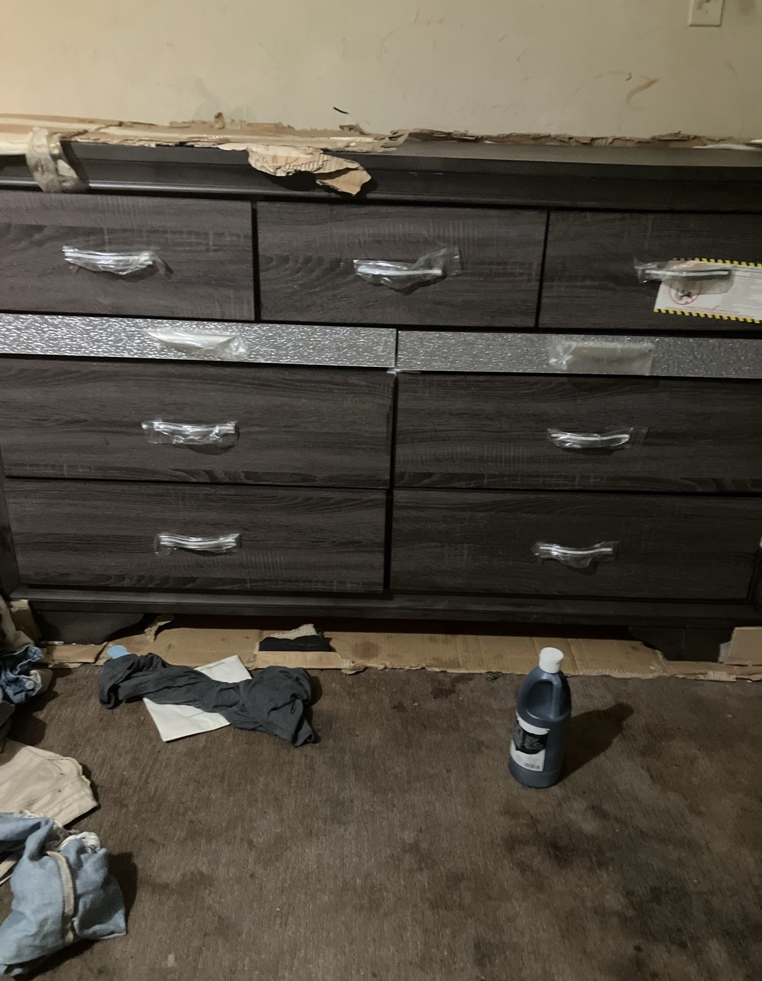Bed And Dresser Set