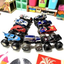 Hot Wheel Monster Truck Lot
