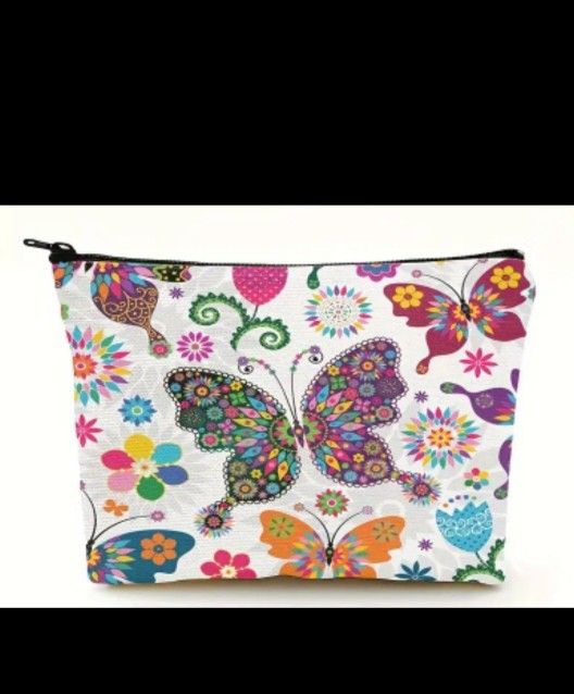 Butterfly Makeup Bag Cosmetic Bag