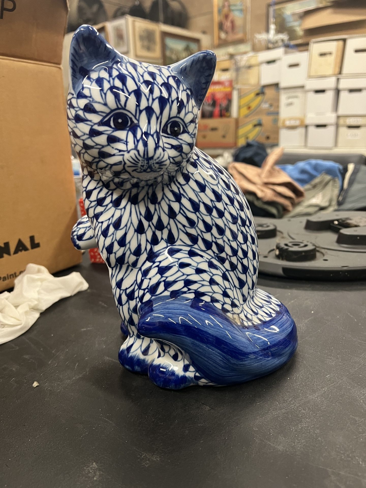 Porcelain Cat