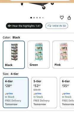 4 Tiers Storage 