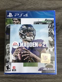 Madden 21 PS4 brand new and factory sealed