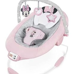 Baby Bouncer Bright Starts Minnie Mouse Rosy Skies