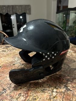 Baseball Helmet With Jaw Guard