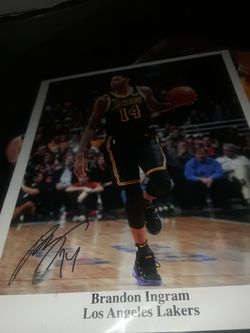 Brandon Ingram autograph
