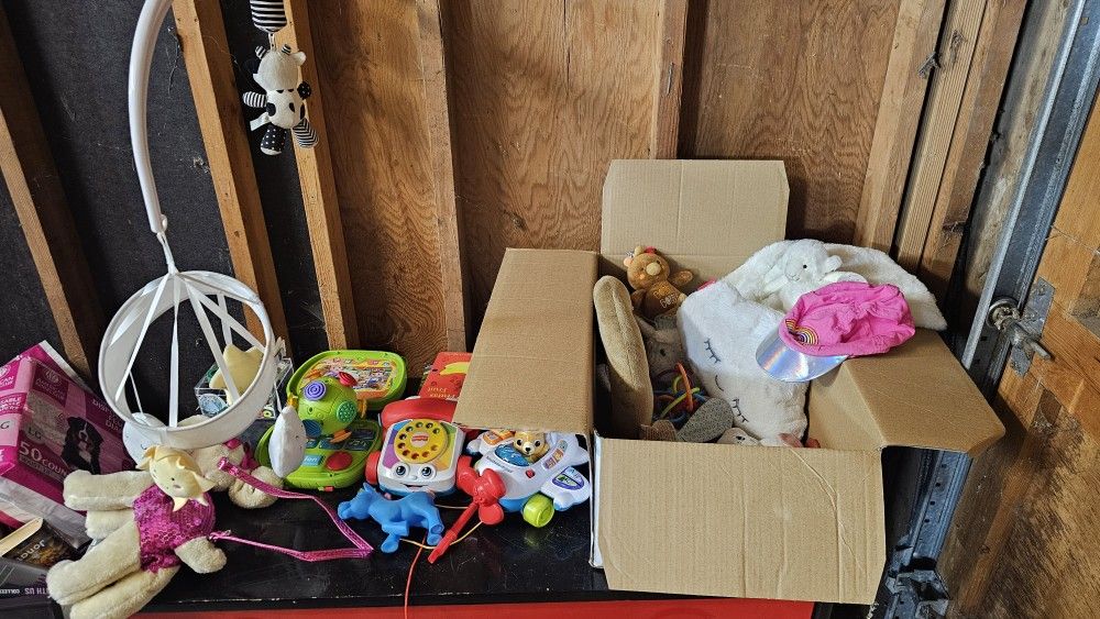 Baby toddler Plushies toys mobile and more