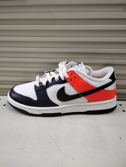 Nike Dunk Low Black Toe Bright Crimson Sz 6.5