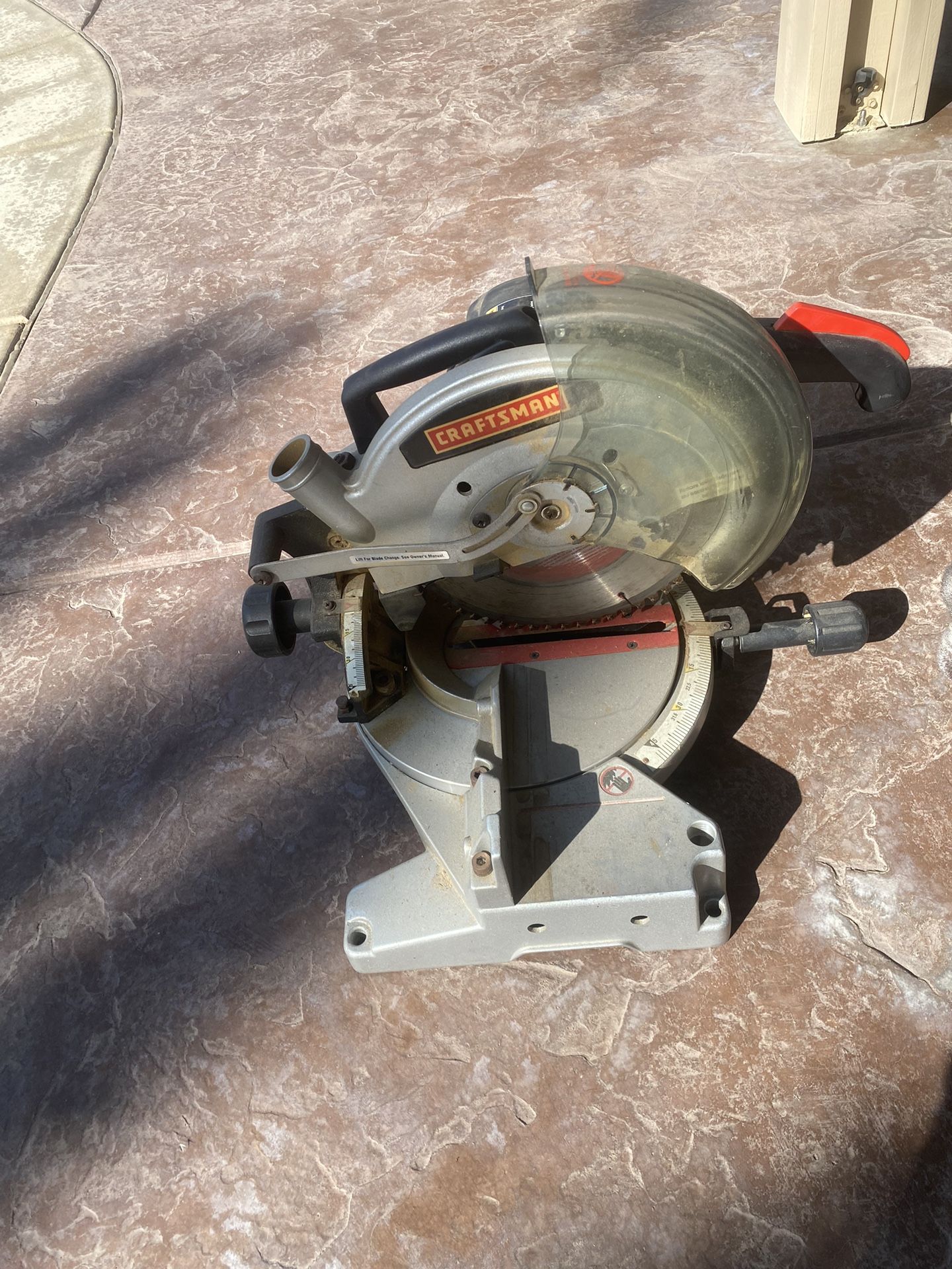 craftsman 12 inch chop saw