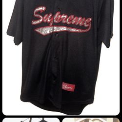 Supreme Baseball Jersey Size Medium 