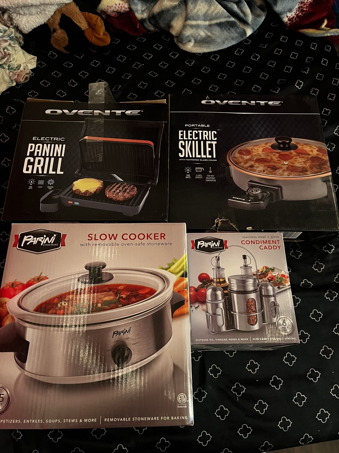 Assorted appliances