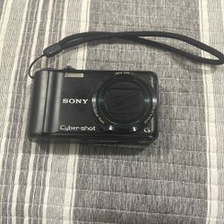 Black Sony Digital Camera 