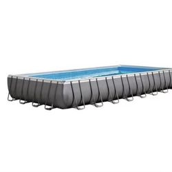 16' × 32' Rectangle Metal Frame Above Ground Pool