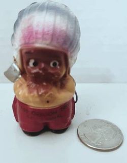 Vtg 1859 Oregon 1959 Centennial Celluloid Native American Tape Measure