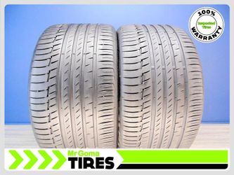 2 CONTINENTAL PREMIUMCONTACT 6 XL 315/30R22 USED TIRES 8.3/32 TREAD 107Y 3153022