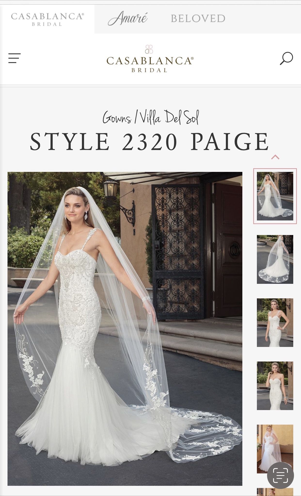CASABLANCA Wedding Dress